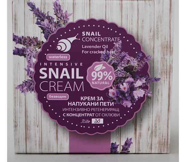 Snail крем за напукани пети.JPG