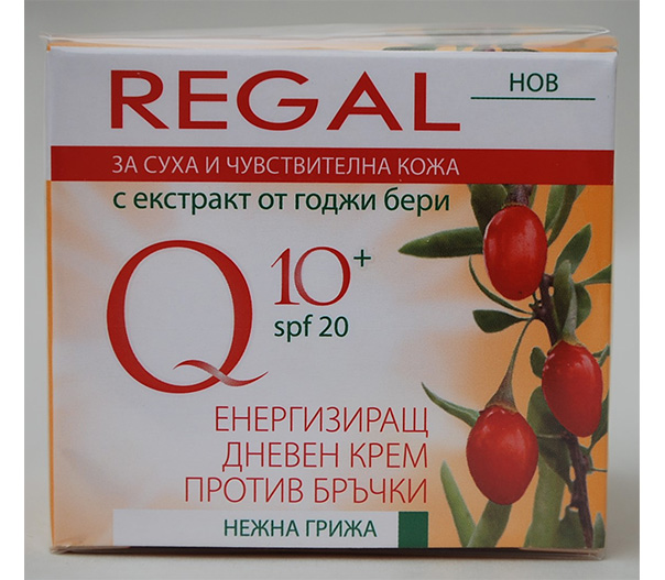 Regal Q10 енергизиращ дневен крем за суха и чувствителна кожа.JPG